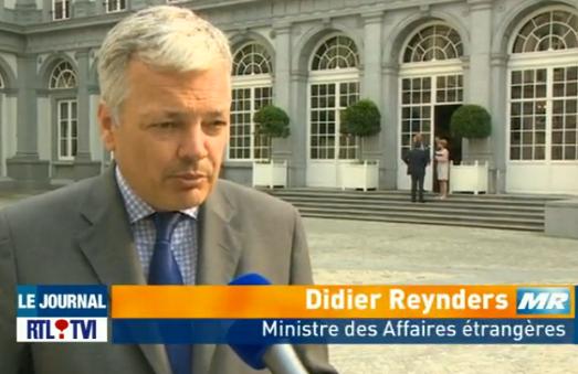 Voir la vidéo 'inistre des affaires étrangères a convoqué l’ambassadeur de Syrie (Iinterview RTL TVI 29/5/12)' (dans une nouvelle fenêtre)