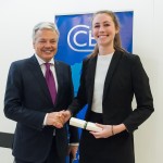 Remise de la 7Ã¨me bourse de la Chambre de Commerce Belgo-HellÃ©